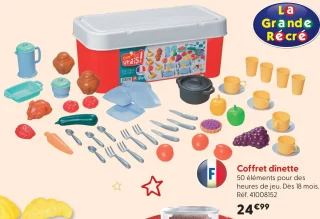 Coffret dînette Com' les vrais!