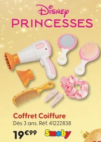 Coffret Coiffure Disney Princesses Smoby