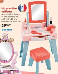 Ma première coiffeuse écoiffier