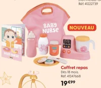 Coffret repas Smoby Baby Nurse