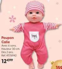 Poupon Calie Cerise & Capucine