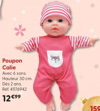 Poupon Calie Cerise & Capucine