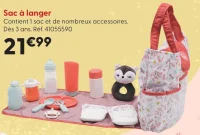 Sac à langer Cerise & Capucine