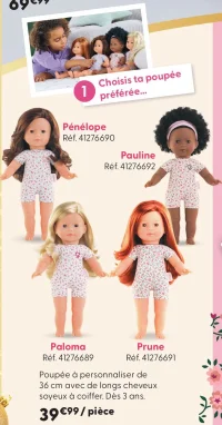 Poupée à personnaliser Ma Corolle
