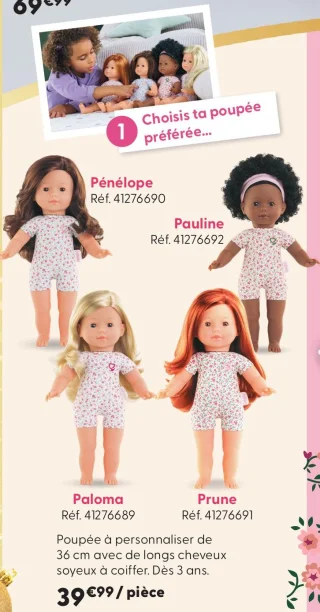 Poupée à personnaliser Ma Corolle