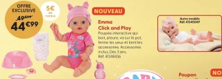 Emma Click and Play BABY born