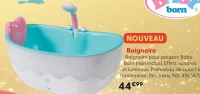 Baignoire pour poupon BABY born
