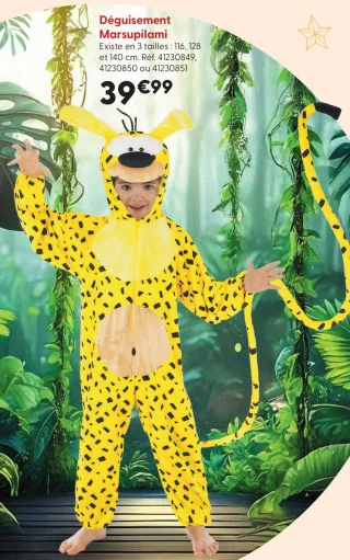 Déguisement Marsupilami