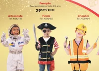Panoplie Astronaute, Pirate ou Chantier