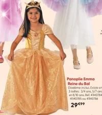 Panoplie Emma Reine du Bal