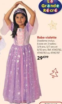 Robe violette