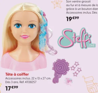 Tête à coiffer Steffi Love