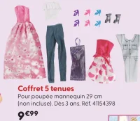 Coffret 5 tenues Jenny