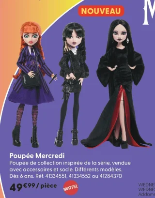 Poupée Mercredi