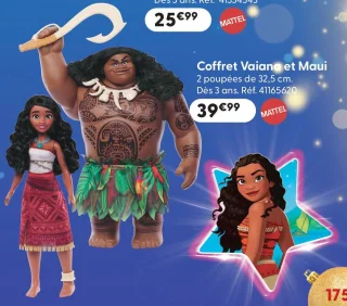 Coffret Vaiana et Maui