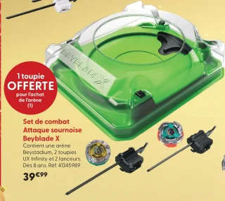 Set de combat Attaque sournoise Beyblade X