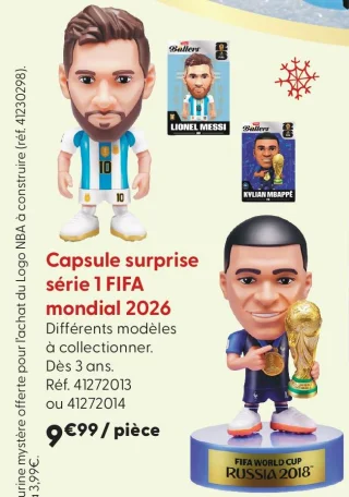 Capsule surprise série 1 FIFA mondial 2026