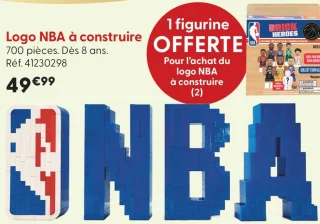Logo NBA à construire