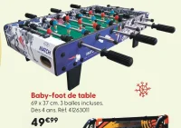 Baby-foot de table