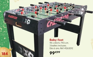 Baby-foot Champion