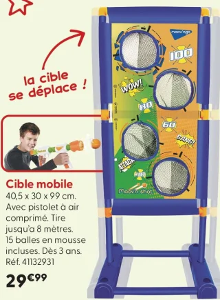 Cible mobile Moov'n shot