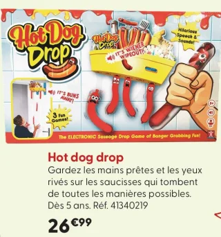 Hot dog drop