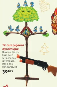Tir aux pigeons dynamique