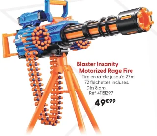 Blaster Insanity Motorized Rage Fire X-Shot
