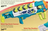 Blaster NERF Rebel Ops Doom Cannon