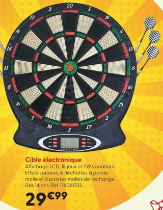 Cible électronique