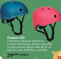 Casque LED Globber