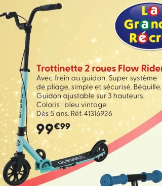 Trottinette 2 roues Flow Rider Globber