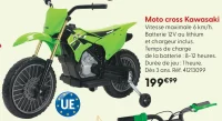 Moto cross Kawasaki