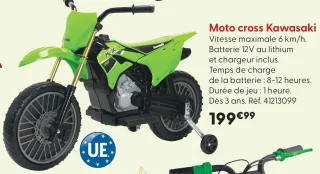 Moto cross Kawasaki