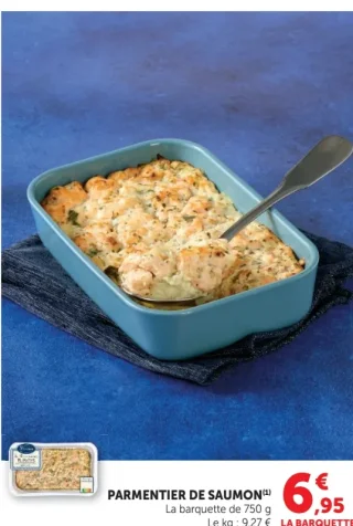 Parmentier de saumon