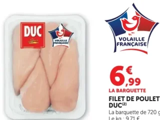 Filet de poulet Duc