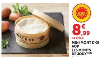 Mini Mont d'Or AOP Les Monts de Joux