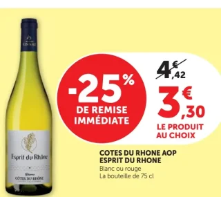 COTES DU RHONE AOP ESPRIT DU RHONE
