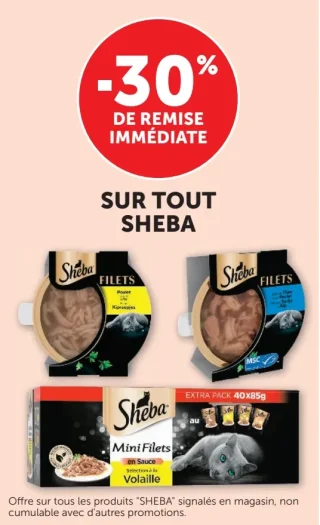 Nourriture pour chats Sheba