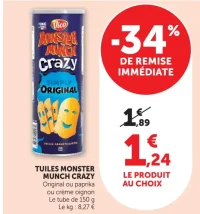 Tuiles Monster Munch Crazy Vico