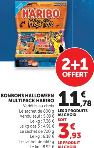 Bonbons Halloween Multipack Haribo