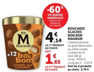 Bouchées glacées Bon Bon Magnum