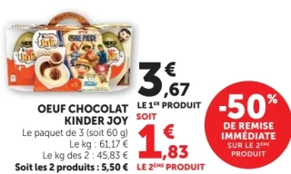 Kinder Joy Œuf chocolat