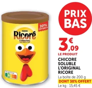 Chicorée soluble L'Original Ricoré