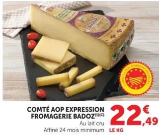 Comté AOP Expression Fromagerie Badoz