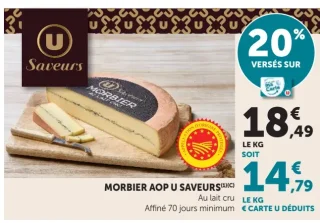 Morbier AOP U Saveurs
