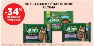 Gamme chat humide Ultima