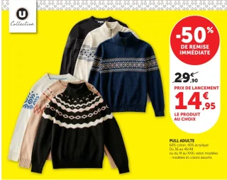 Pull adulte U Collection
