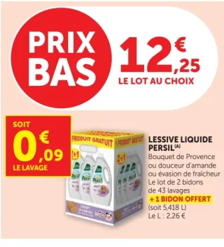 Lessive liquide Persil