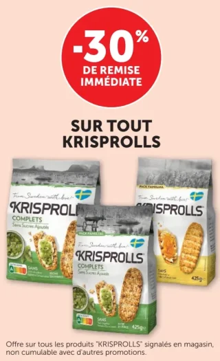 Pains grillés Krisprolls